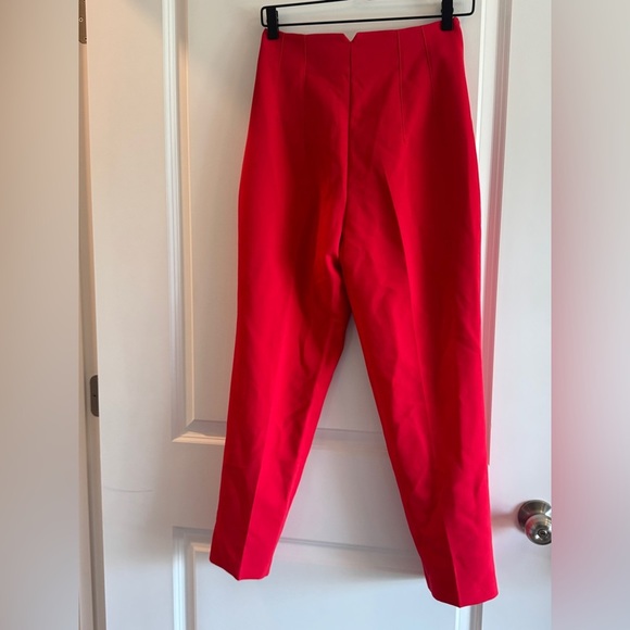 Zara Red Women's Pants - Picture 7 of 13